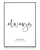 ALWAYS POSTER - HEI Print