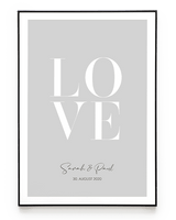 LOVE POSTER - HEI Print