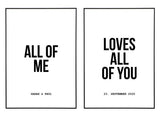 ALL OF ME POSTERSET - HEI Print