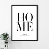 HOME LETTER POSTER - HEI Print