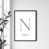 LETTER POSTER No. 2 - HEI Print