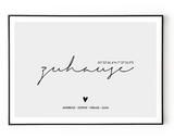 ZUHAUSE POSTER No. 2 - HEI Print