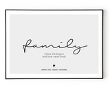 FAMILY Poster No. 3 - HEI Print