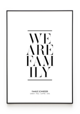 Bilderrahmenschwarzgerade Hochformat