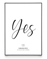 YES POSTER - HEI Print