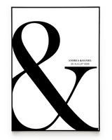 & - POSTER - HEI Print
