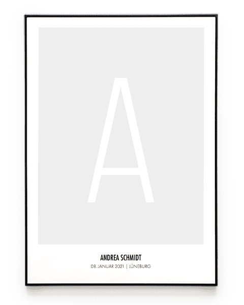 LETTER POSTER - HEI Print