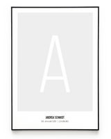 LETTER POSTER - HEI Print