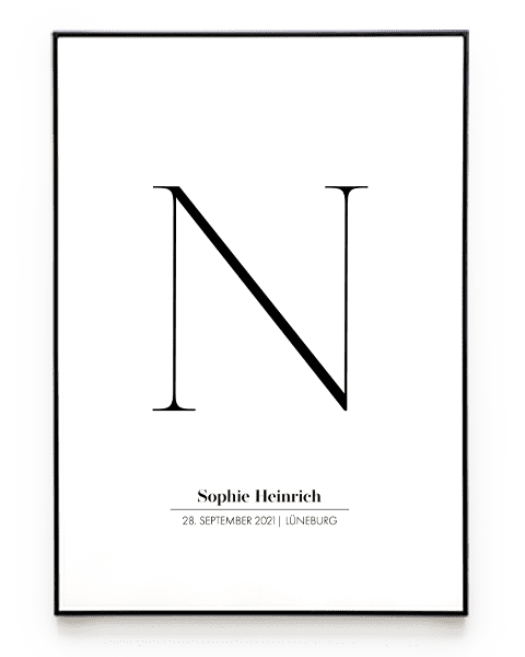 LETTER POSTER No. 2 - HEI Print