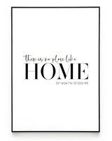 NO PLACE LIKE HOME POSTER - HEI Print