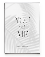 YOU AND ME POSTER - HEI Print