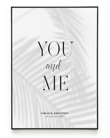 YOU AND ME POSTER - HEI Print