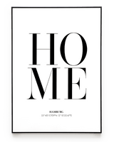 HOME LETTER POSTER - HEI Print