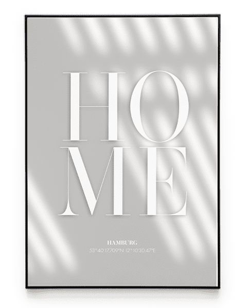 HOME SHADOW POSTER - HEI Print