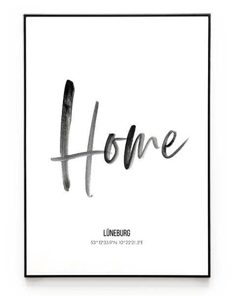 HOME SKETCH POSTER - HEI Print