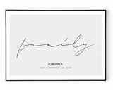 FAMILY SIGNATURE POSTER - HEI Print