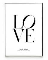 LOVE LETTER POSTER - HEI Print