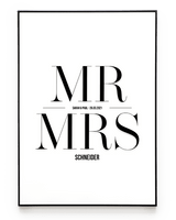 MR & MRS POSTER No. 2 - HEI Print