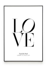 LOVE LETTER POSTER - HEI Print