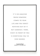 LOVE QUOTES POSTER - HEI Print