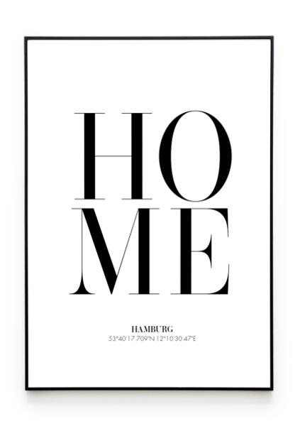 HOME LETTER POSTER - HEI Print