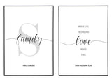 FAMILY POSTERSET - HEI Print