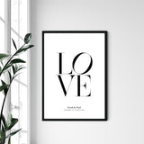 LOVE LETTER POSTER - HEI Print