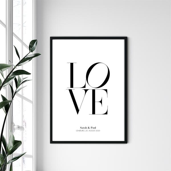 LOVE LETTER POSTER - HEI Print