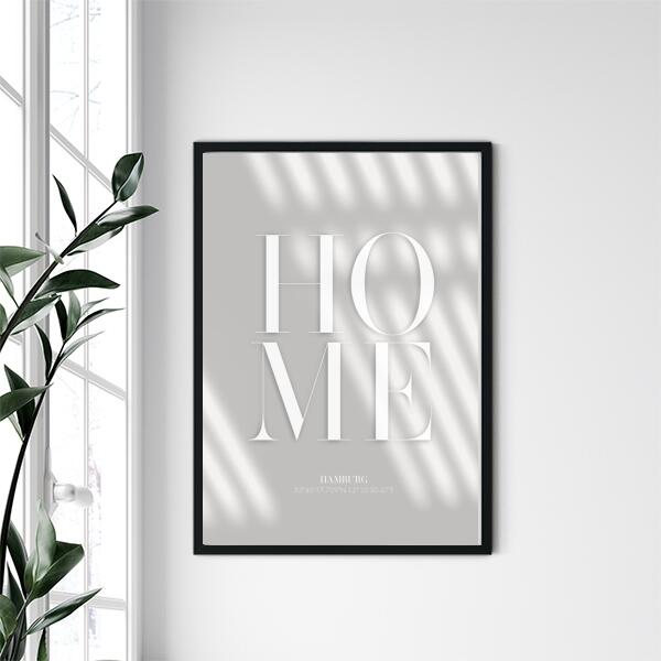 HOME SHADOW POSTER - HEI Print
