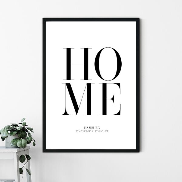 HOME LETTER POSTER - HEI Print