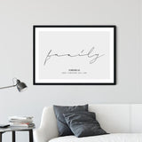 FAMILY SIGNATURE POSTER - HEI Print
