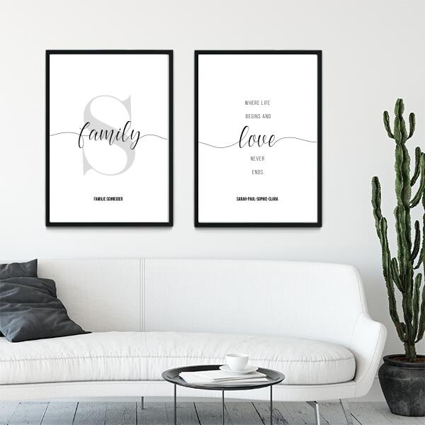 FAMILY POSTERSET - HEI Print