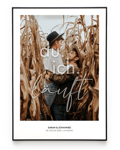 "LÄUFT" FOTOPOSTER - HEI Print