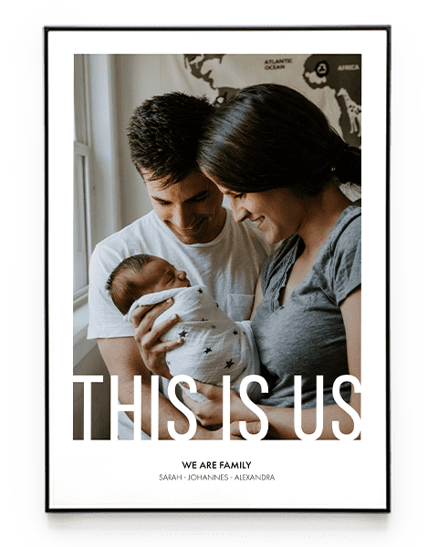 THIS IS US FOTOPOSTER