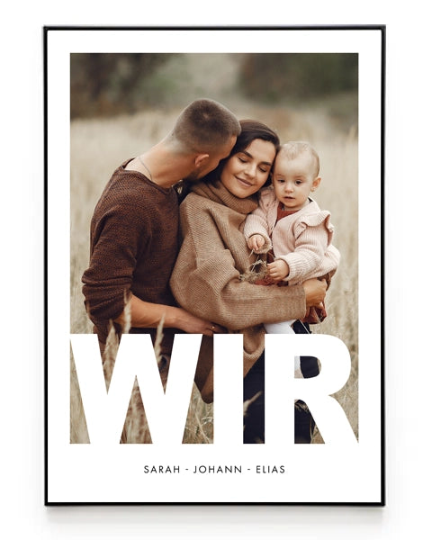 WIR FAMILIENPOSTER - HEI Print