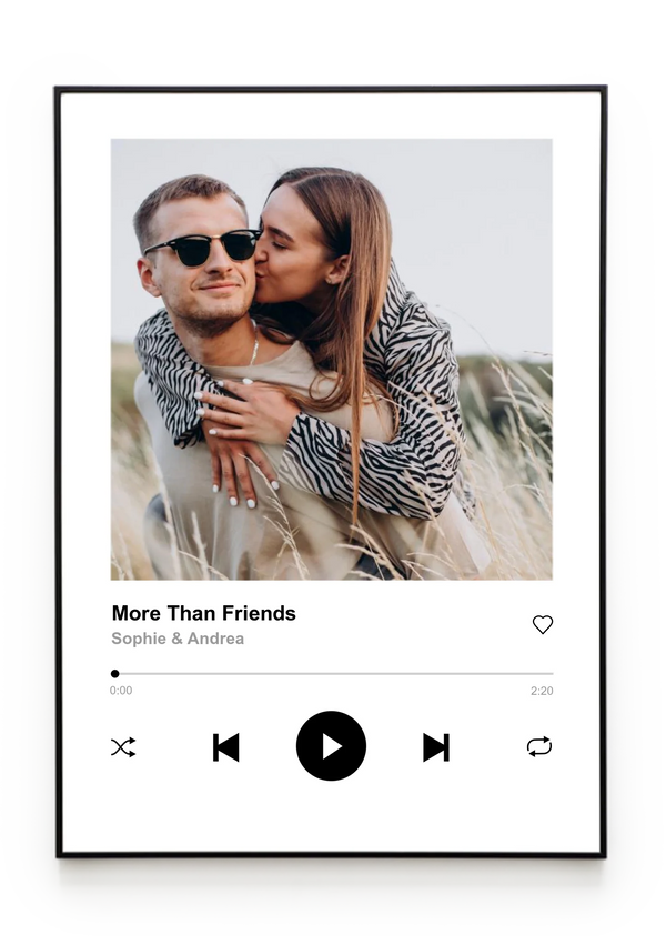 Bilderrahmenschwarzgerade Hochformat