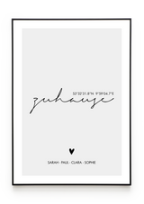 Bilderrahmenschwarzgerade Hochformat