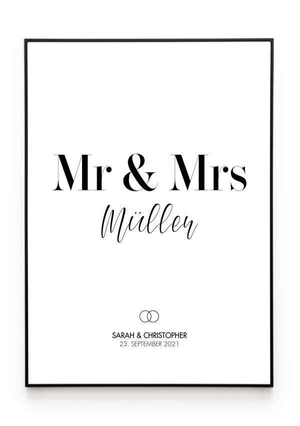 Bilderrahmenschwarzgerade Hochformat