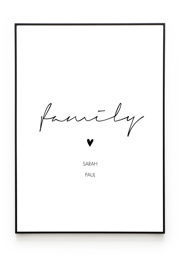 Bilderrahmenschwarzgerade Hochformat