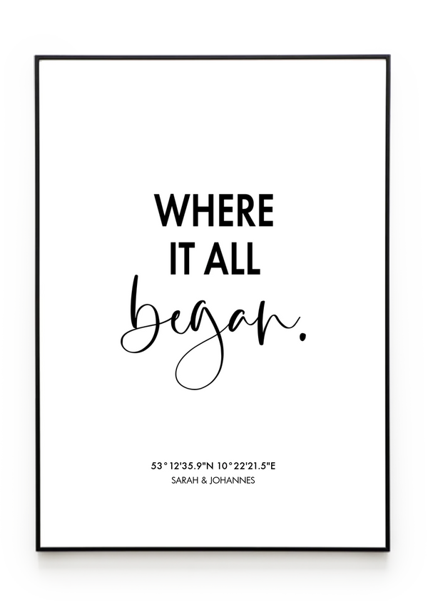 Bilderrahmenschwarzgerade Hochformat