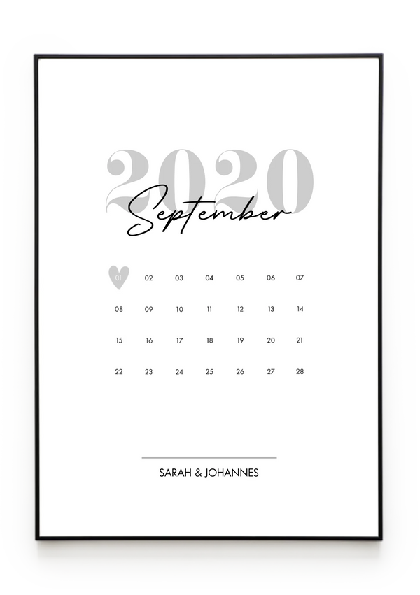 Bilderrahmenschwarzgerade Hochformat