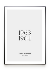 Bilderrahmenschwarzgerade Hochformat