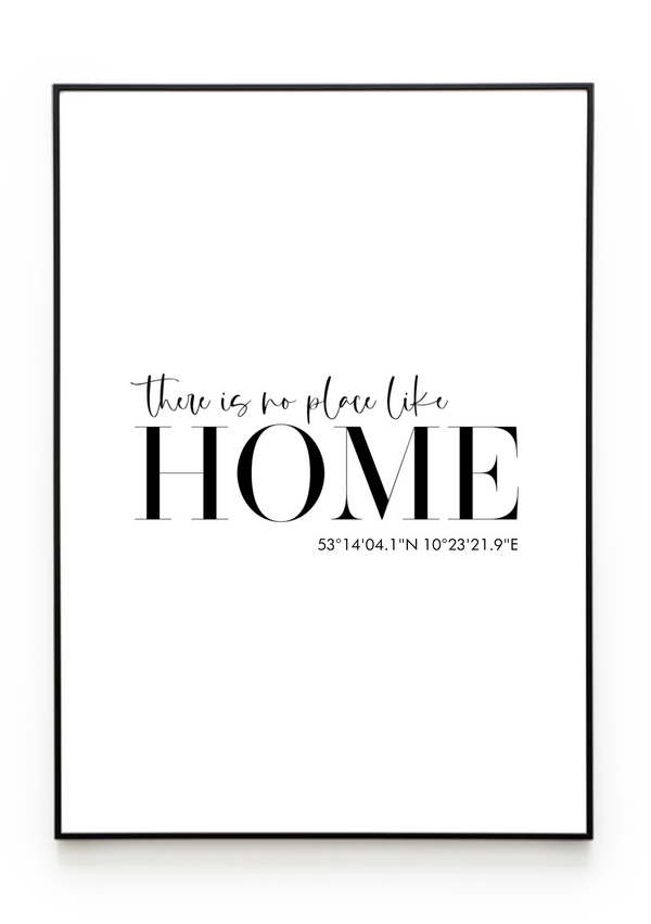 Bilderrahmenschwarzgerade Hochformat