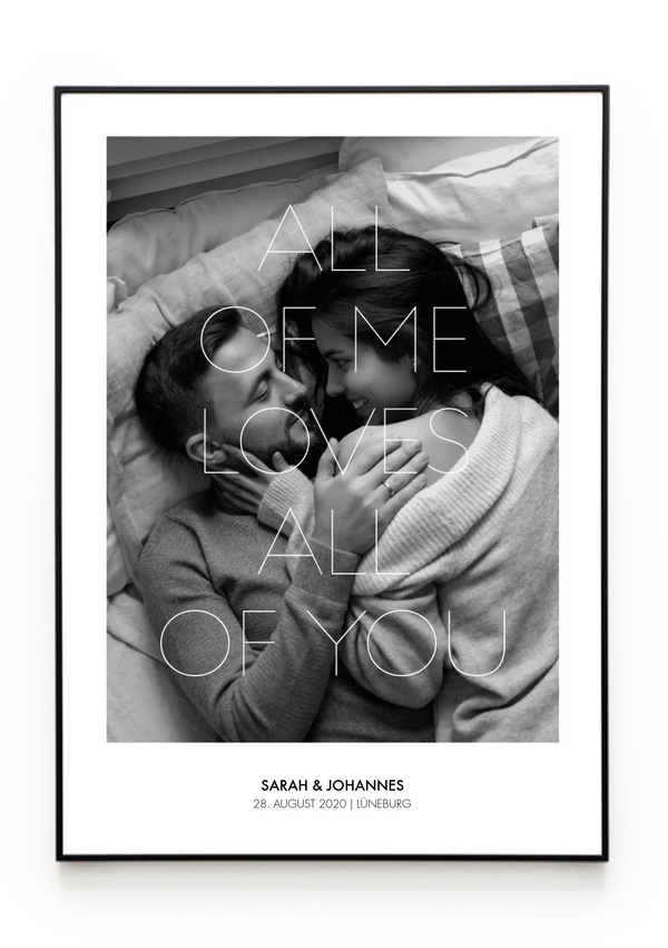 Bilderrahmenschwarzgerade Hochformat