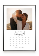 Bilderrahmenschwarzgerade Hochformat