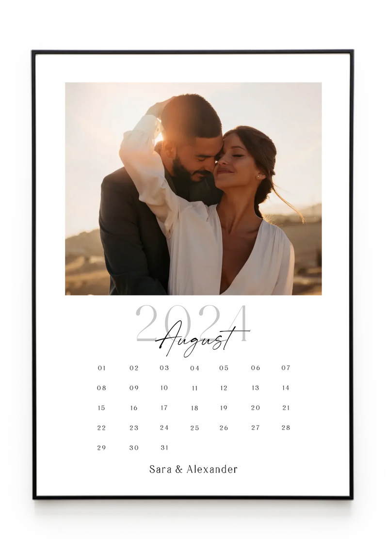 Bilderrahmenschwarzgerade Hochformat