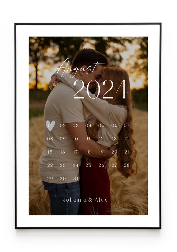 Bilderrahmenschwarzgerade Hochformat